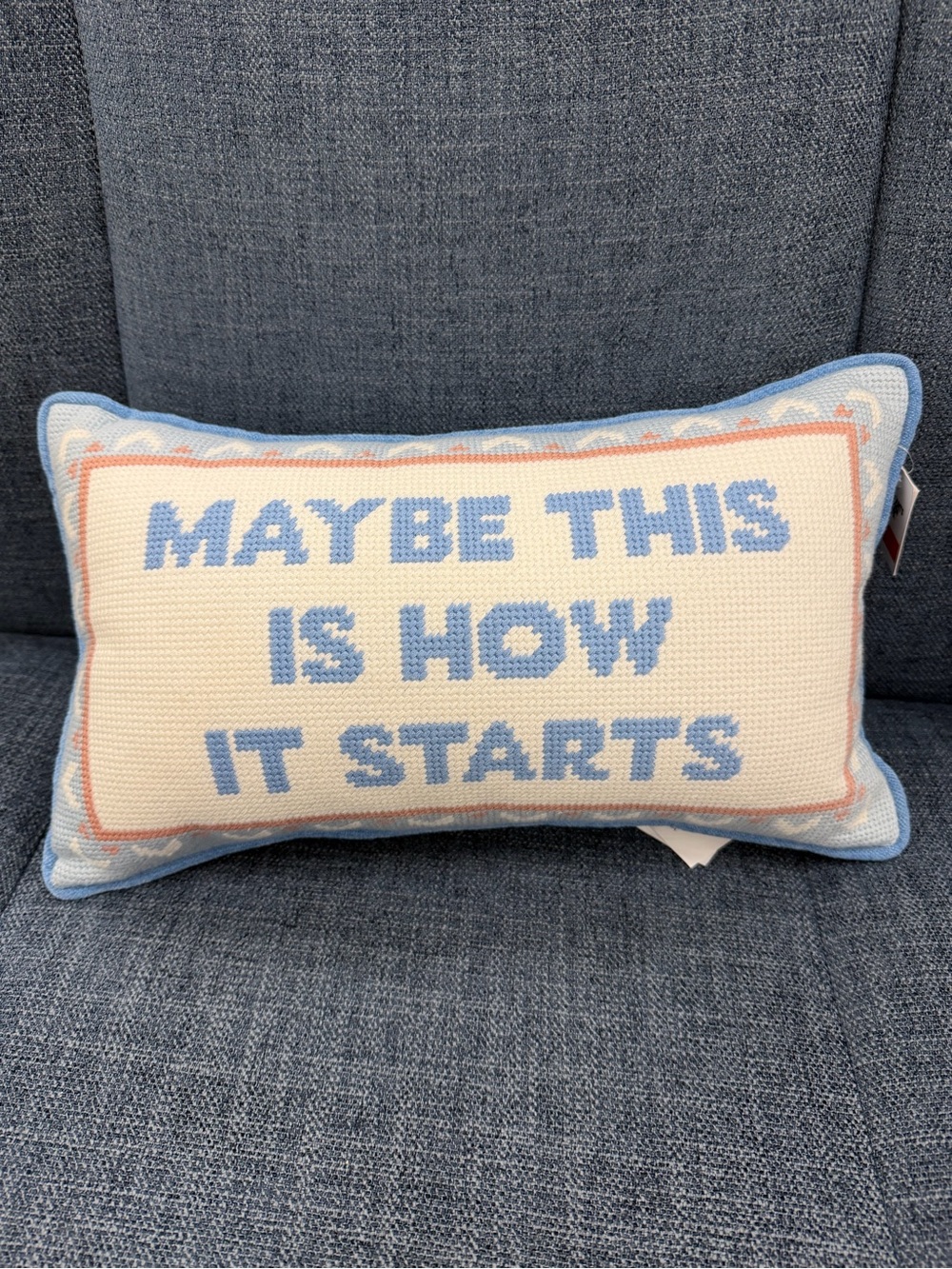Viral Tik Tok "Maybe this is how it starts"
Hooked Pillow NWT